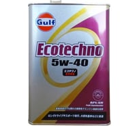 Масло моторное Ecotechno (4 л; 5W-40) GULF 4932492124420