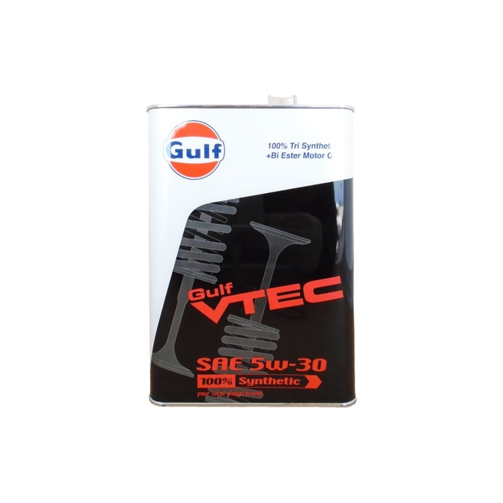  моторное VTEC (4 л; 5W-30) GULF 4932492120125 - выгодная цена .