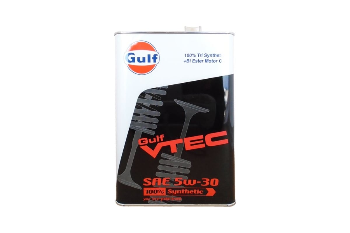 Масло моторное VTEC (4 л; 5W-30) GULF 4932492120125 - выгодная цена .