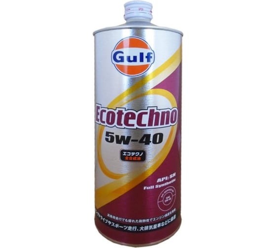 Масло моторное Ecotechno (1 л; 5W-40) GULF 4932492124413