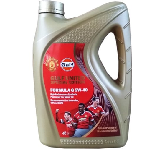 Масло моторное United Formula G (4 л; 5W-40) GULF 131802601659