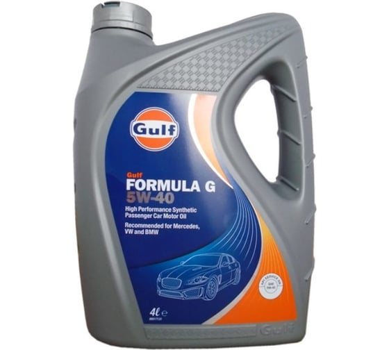 Масло моторное Formula G Powermax (4 л; 5W-40) GULF 133802601659 1