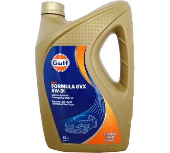 Масло моторное масло Formula GVX (5 л; 5W-30) GULF 120108401618 1