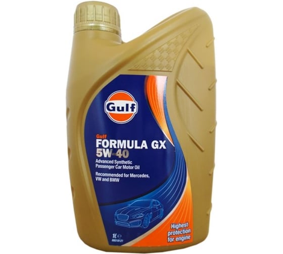 Масло моторное Formula GX (1 л; 5W-40) GULF 130802901756 1