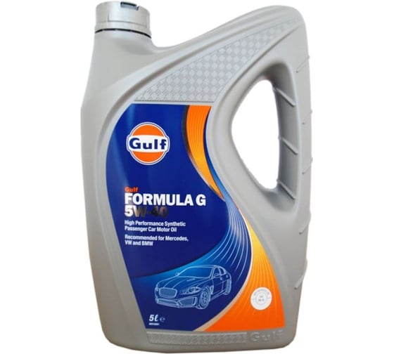 Масло моторное Formula G (5 л; 5W-40) GULF 130802601618 1
