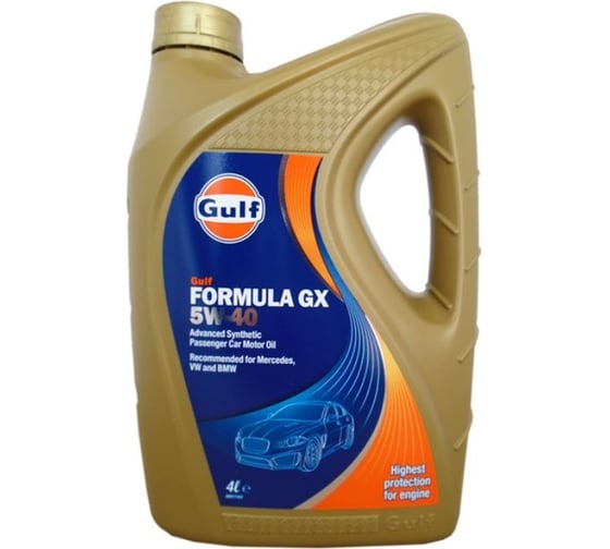 Масло моторное Formula GX (4 л; 5W-40) GULF 120108701659 1