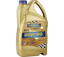 Моторное масло RHV Racing High Viscosity SAE 20W-60 4 л RAVENOL 1141101-004-01-999