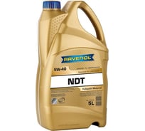 Моторное масло NDT SAE 5W-40 new 5 л RAVENOL 1122103-005-01-998