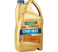 Моторное масло Super Synthetik Oel SSL SAE 0W-40 new 4 л RAVENOL 1111108-004-01-999