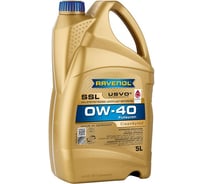 Моторное масло Super Synthetik Oel SSL SAE 0W-40 new 5 л RAVENOL 1111108-005-01-999