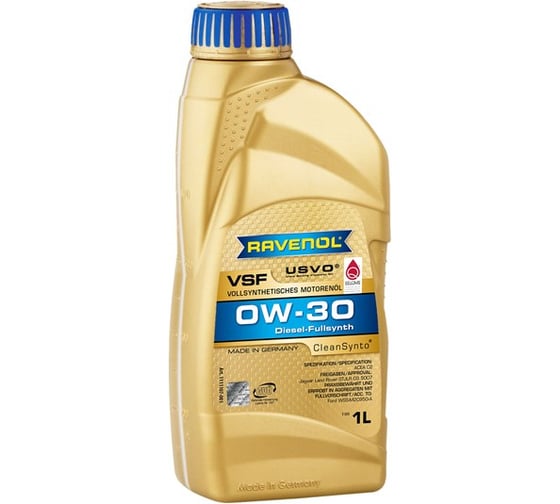 Моторное масло VSF SAE 0W-30 1 л RAVENOL 1111107-001-01-999