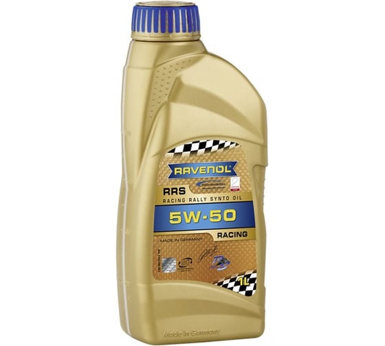 Моторное масло RRS Racing Rally Synto SAE 5W-50 new 1 л RAVENOL 1142100-001-01-999