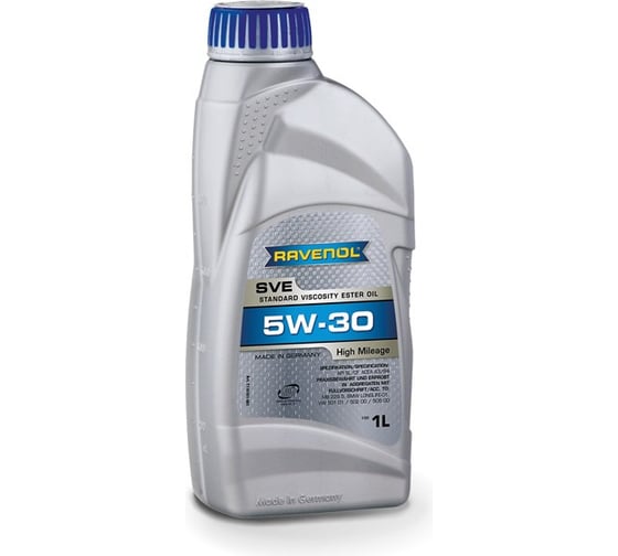 Моторное масло SVE Standard Viscosity Ester Oil SAE 5W-30 new 1 л RAVENOL 1116101-001-01-999