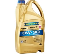 Моторное масло VSF SAE 0W-30 4 л RAVENOL 1111107-004-01-999