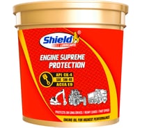 Моторное масло Shield Lubricants SHIELD ENGINE SUPREME PROTECTION 5W-40 20 л 1050020
