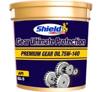 Трансмиссионное масло Shield Lubricants для ведущих мостов SHIELD GEAR ULTIMATE PROTECTION 75W-140 20л 2190020