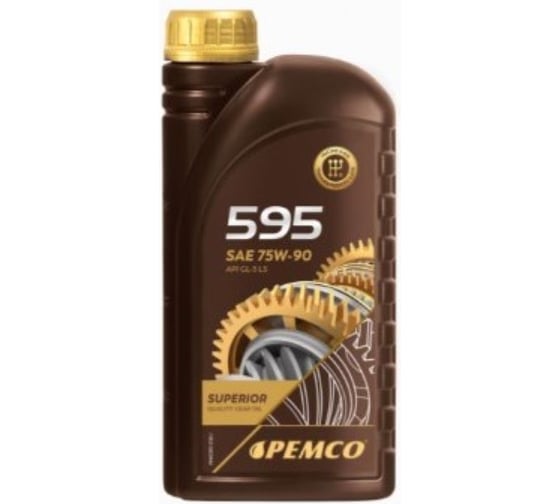 Масло трансмиссионное PEMCO 595 75W-90 GL-4/GL-5 LS (Limited Slip) 1 литр PM0595-1 1
