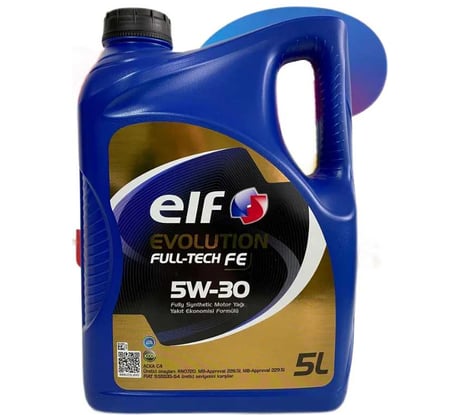 Масло для 4-х тактных двигателей ELF EVOLUTION FULL-TECH FE 5W30 5L TR 221267