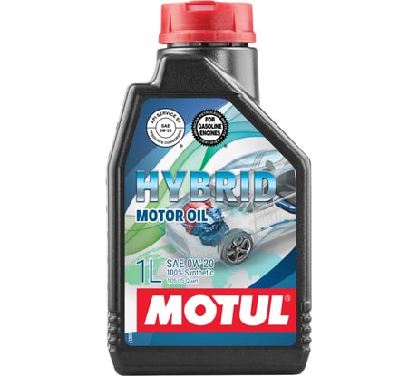 Моторное масло MOTUL HYBRID 0W20 1 л 112930