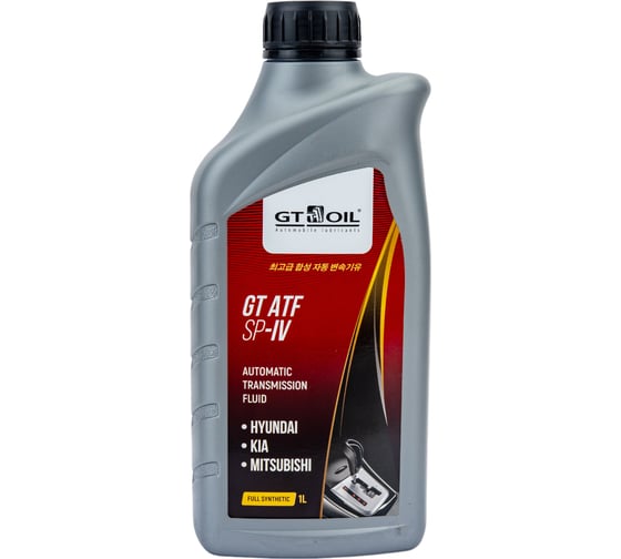 Масло трансмиссионное (1 л; ATF SP IV) GT OIL 8809059408742