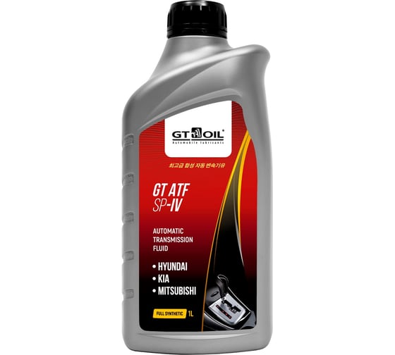 Масло трансмиссионное (1 л; ATF SP IV) GT OIL 8809059408742 1