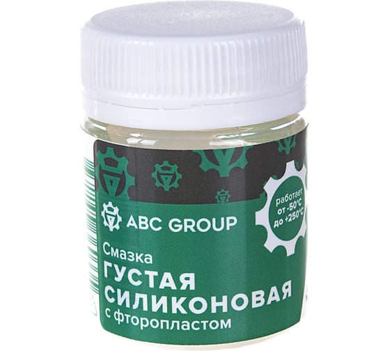 Смазка густая силиконовая с фторопластом 40 мл ABC ГС-1