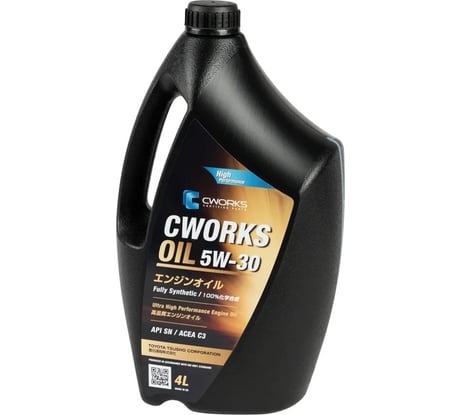 Моторное масло OIL 5W-30 C3 4 л CWORKS A130R2004