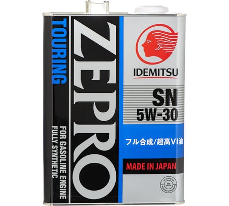 Моторное масло IDEMITSU Zepro Touring 5W-30, SN, 4 л 4251-004