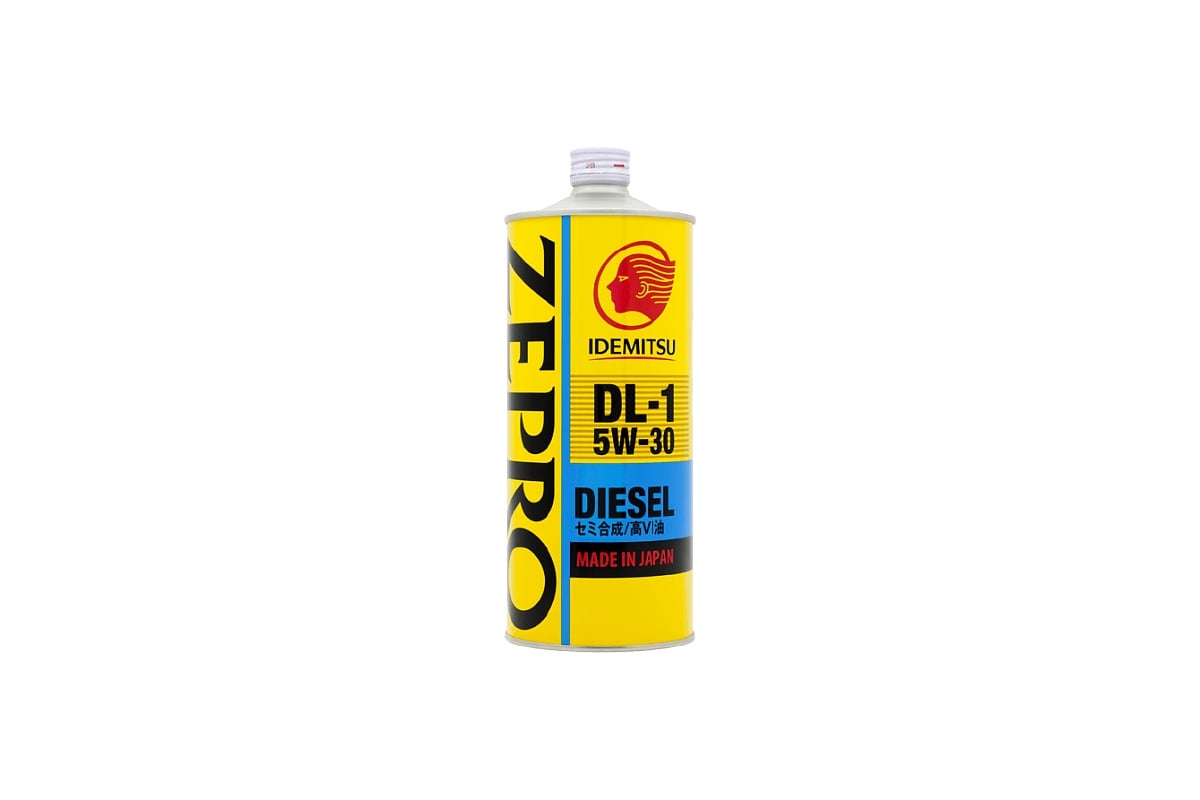 Моторное масло IDEMITSU Zepro Diesel DL-1 5W-30, 1 л 2156-001 ...