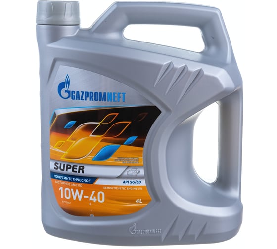 Масло моторное Super (10W-40; 4 л) Gazpromneft 2389901318