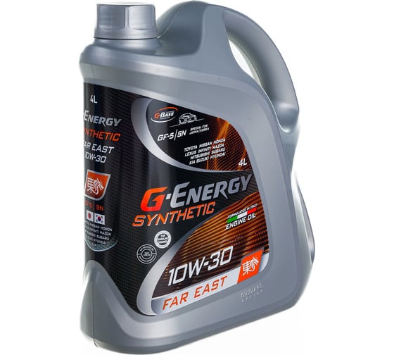 Масло G-ENERGY Synthetic Far East 10W-30 4л 253142470