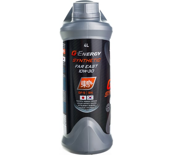 Масло G-ENERGY Synthetic Far East 10W-30 4л 253142470