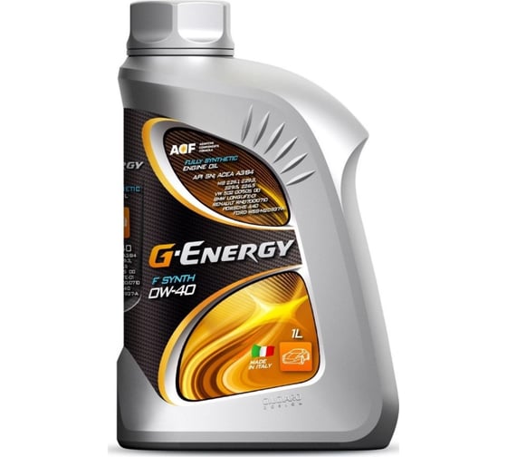 Масло моторное F Synth ITALY (0W-40; 1 л) G-Energy 253140812 1