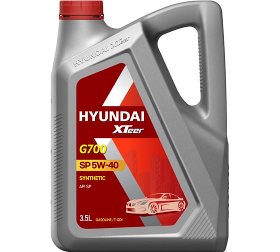 Моторное масло синтетическое HYUNDAI  XTeer G700 SP 5W40, 3.5 л 1071136 1