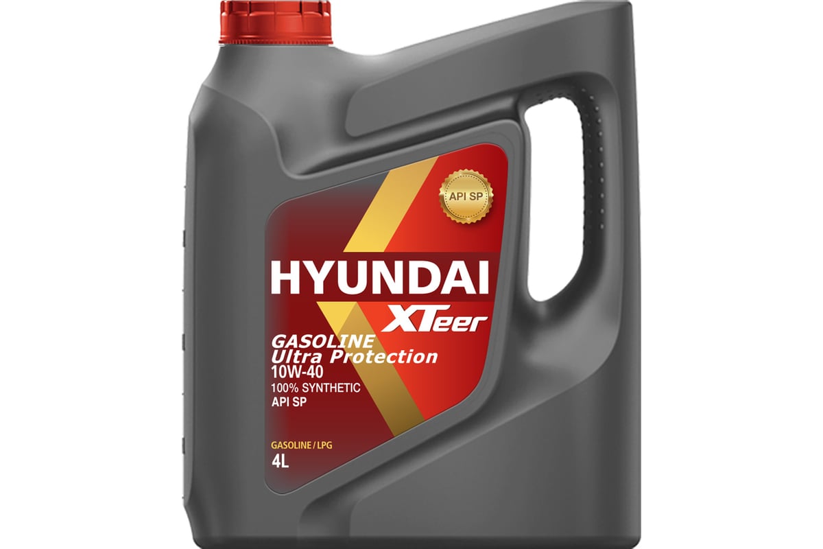 Моторное масло синтетическое HYUNDAI XTeer G800 SP 10W40, 4 л. 1041019 ...