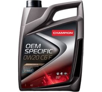 Масло CHAMPION OEM SPECIFIC 0W20 C6 F 1L 1048797
