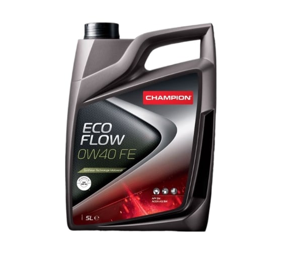 Масло CHAMPION ECO FLOW 0W40 FE 5L 8213366