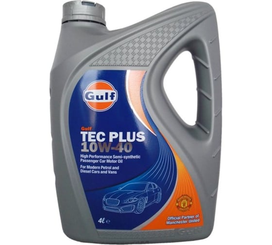 Масло моторное TEC Plus (4 л; 10W-40) GULF 121118001659 1