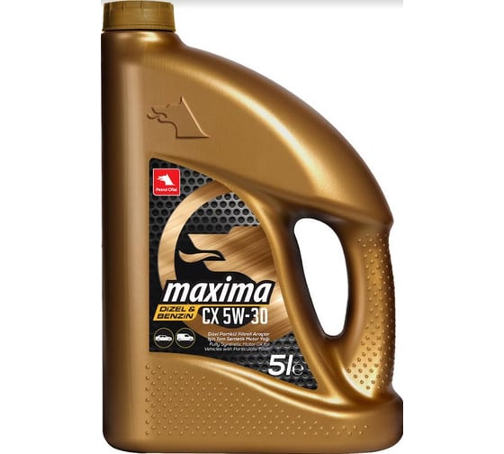 Канистра Petrol Ofisi MAXIMA CX 5W-30 (5л) Z1611 400001611