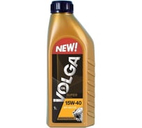 Масло СУПЕР 15w-40 1 л Волга-Ойл 800824
