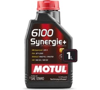 Масло моторное 6100 Synergie+ (1 л; 10W40) MOTUL 108646