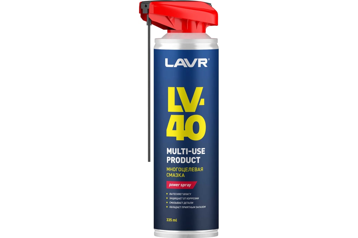 Смазка многоцелевая LAVR LV-40, 335 мл Ln2429 - выгодная цена, отзывы ...