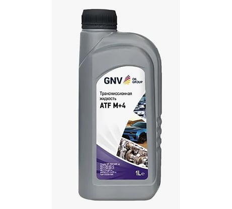 Масло трансмиссионное GNV ATF M +4 (кан. 1 л) MOPAR ATF+4, Chrysler MS 9602 (ATF +4) GAUS114012610011120001