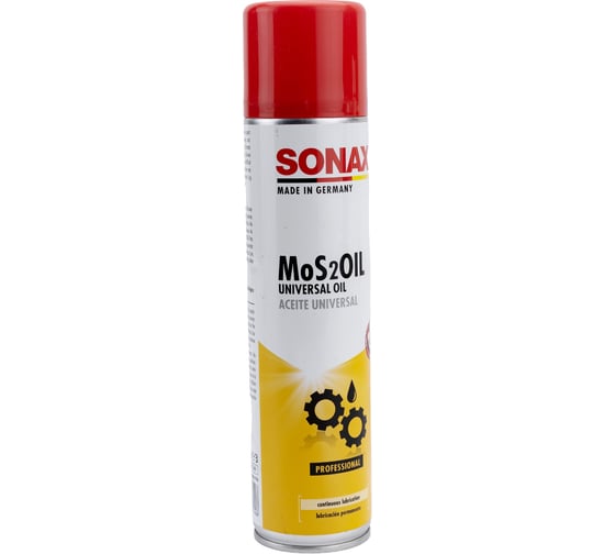 Смазка универсальная MoS2Oil NanoPro 0.4 л SONAX 339400