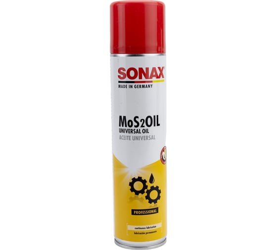 Смазка универсальная MoS2Oil NanoPro 0.4 л SONAX 339400