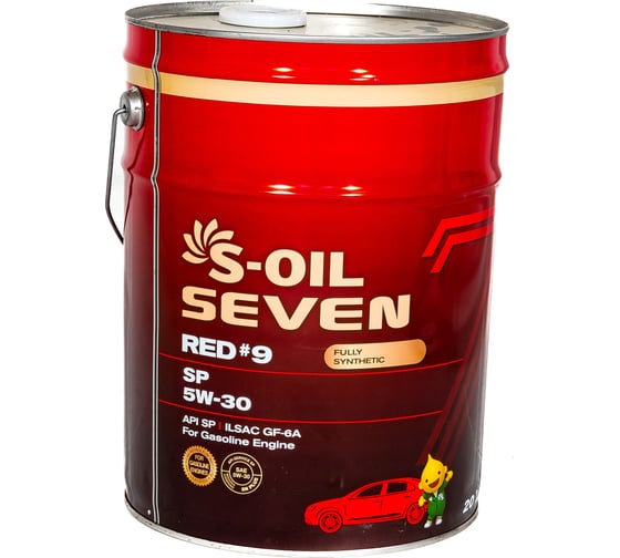 Моторное масло RED#9 SP 5W-30 20 л S-OIL SEVEN E108297