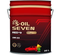 Моторное масло RED#9 SN 0W-20 20 л SEVEN E107642