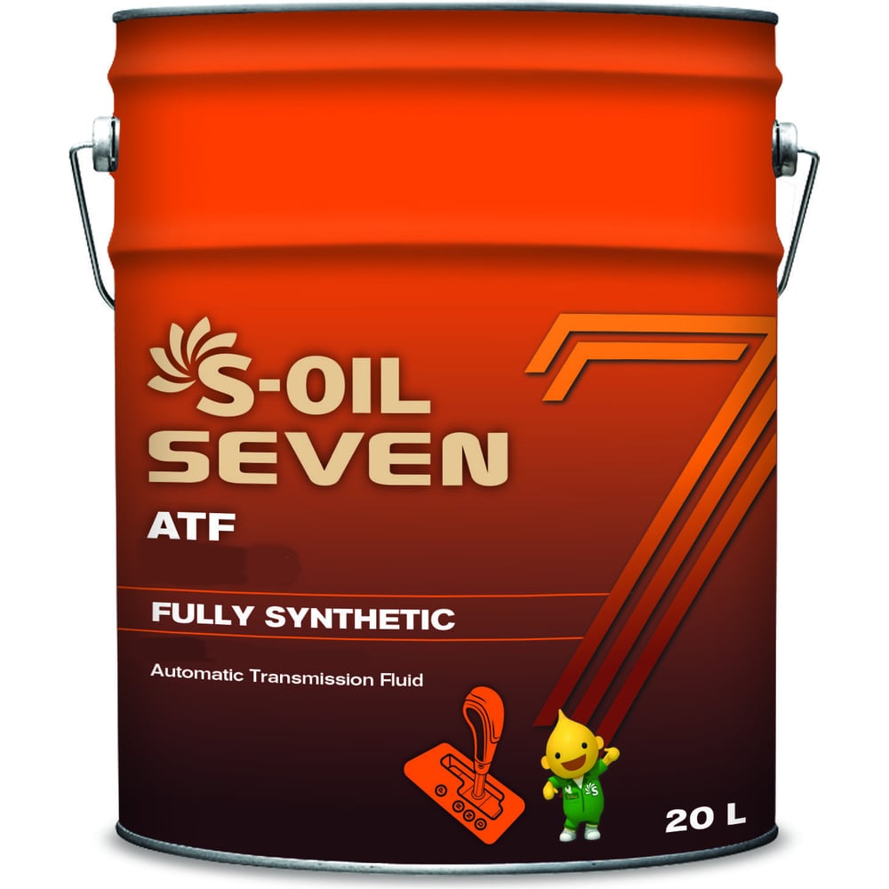 Трансмиссионное масло ATF III 20 л S-OIL SEVEN E107992 - выгодная цена .
