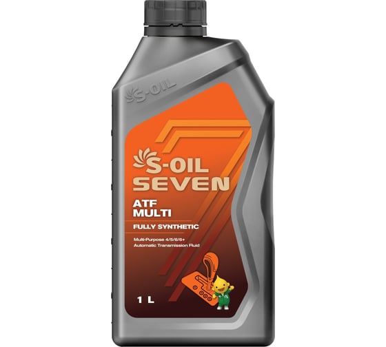 Трансмиссионное масло ATF MULTI 1 л S-OIL SEVEN E107985 1