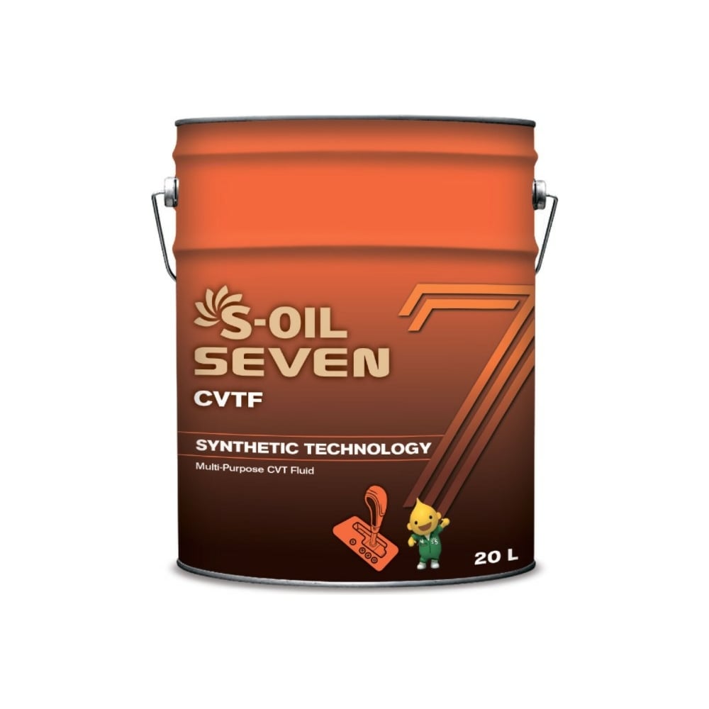 Трансмиссионное масло CVTF 20 л S-OIL SEVEN E107818 - выгодная цена ...